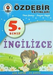 5. Sınıf İngilizce Çek Kopar Yaprak Test - Özdebir Yayınları