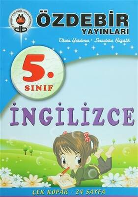 5. Sınıf İngilizce Çek Kopar Yaprak Test - 1