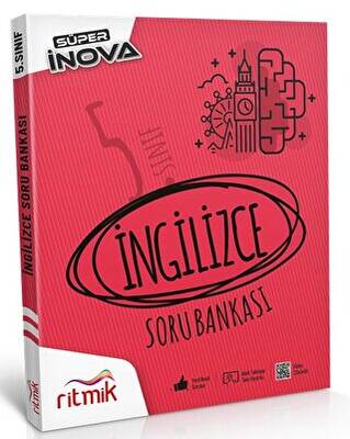 Ritmik Yayınları 5. Sınıf İngilizce - Süper İnova Soru Bankası - 1