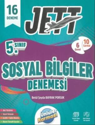 5. Sınıf Jett Sosyal Bilgiler 16 Deneme Seti - 1