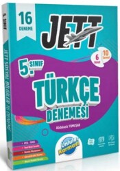 5. Sınıf Jett Türkçe 16 Deneme Seti - Ünlüler Karması