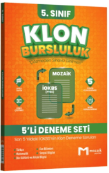 5. Sınıf Klon 5 li Deneme Seti - Mozaik Yayınları