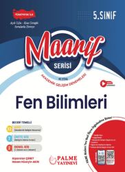 5. Sınıf Maarif Serisi Fen Bilimleri Haftalık Deneme 41 Föy - Palme Yayınları