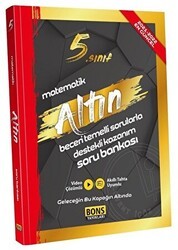 Bons Yayınları 5. Sınıf Matematik Altın Soru Bankası - 1