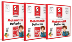 5. Sınıf Matematik Süreç Odaklı Defterim Fasikülleri 3 Fasikül - Editör Yayınevi