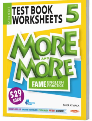 Kurmay Yayınları 5. Sınıf More and More English Fenomen Test Book Worksheets - 1