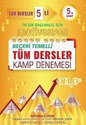 Nartest Yayınevi 5. Sınıf Omage Tüm Dersler 5 li Motivasyon Kamp Denemesi - Nartest Yayınevi