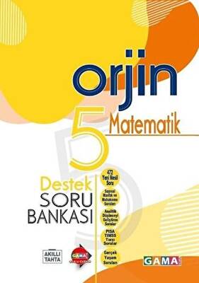 Kurmay Yayınları 5. Sınıf Orjin Matematik Destek Soru Bankası - 1