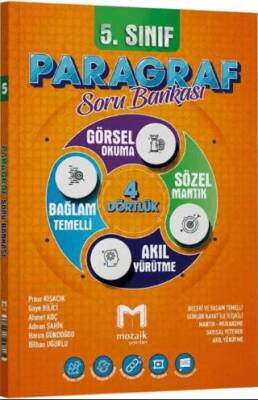 5. Sınıf Paragraf Mozaik Soru Bankası - 1