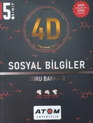 5. Sınıf Sosyal Bilgiler 4D Soru Bankası - Atom Yayıncılık