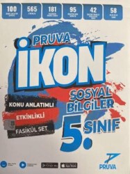5. Sınıf Sosyal Bilgiler İkon Konu Anlatımlı Fasikül Set - Pruva Akademi