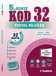 5. Sınıf Sosyal Bilgiler Kod 32 - Tudem Yayınları - Bayilik