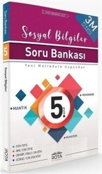 RTY Rota Yayınları - Ara Sınıf 5. Sınıf Sosyal Bilgiler Soru Bankası - RTY Rota Yayınları - Ara Sınıf