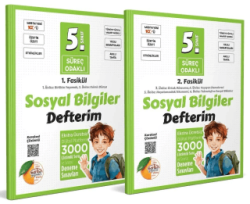 5. Sınıf Sosyal Bilgiler Süreç Odaklı Defterim Fasikülleri 2 Fasikül - Editör Yayınevi