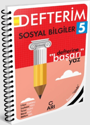 Arı Yayıncılık 5. Sınıf Sosyal Bilgiler Defterim - 1