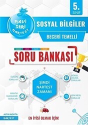 Nartest Yayınevi 5. Sınıf Süper Zeka Sosyal Bilgiler Soru Bankası Fen Liselerine Hazırlık - Nartest Yayınevi