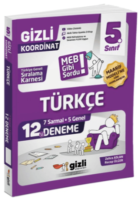 5. Sınıf Türkçe 12`li Deneme - 1