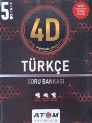 5. Sınıf Türkçe 4D Soru Bankası - Atom Yayıncılık