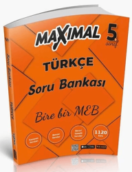 5. Sınıf Türkçe Maximal Bire Bir Soru Bankası - Artı Zeka Yayınları