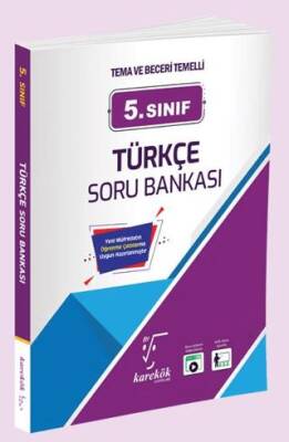 Karekök Yayıncılık 5. Sınıf Türkçe Soru Bankası - 1