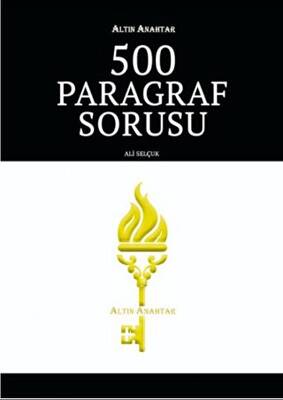 Altın Anahtar Yayınları 500 Paragraf Sorusu - 1