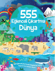 555 Eğlenceli Çıkartma - Dünya - Altın Kitaplar