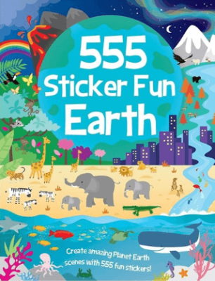 555 Sticker Fun - Earth - 1