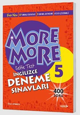 Kurmay Yayınları 5. Sınıf More and More Selfie Test Deneme Sınavları - 1