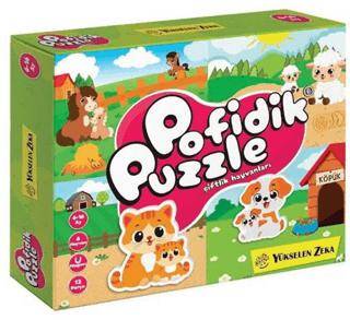 6-16 Ay İlk Pofidik Magnet Puzzle - Çiftlik Hayvanları - 1