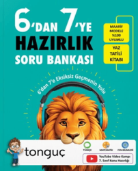 6 `dan 7`ye Hazırlık Kitabı - Tonguç Akademi