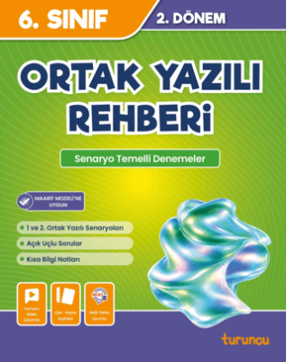 6. Sınıf 2. Dönem Ortak Yazılı Rehberi - 1