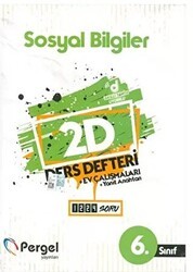 Pergel Yayınları 6. Sınıf 2022 Sosyal Bilgiler 2D - Pergel Yayınları