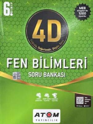 6. Sınıf 4D Fen Bilimleri Soru Bankası - 1
