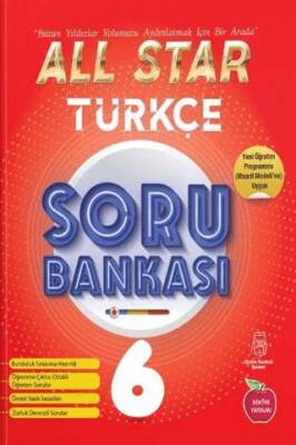 6. Sınıf All Star Türkçe Soru Bankası - 1