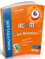 Artı Zeka Yayınları 6. Sınıf Atom Fen Bilimleri Konu Föyleri - Artı Zeka Yayınları
