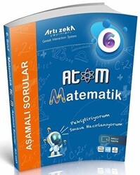 6. Sınıf Atom Matematik Aşamalı Sorular - Artı Zeka Yayınları