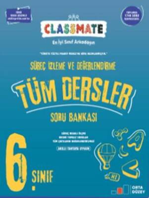 6. Sınıf Classmate Tüm Dersler Soru Bankası - 1