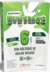 6. Sınıf Din Kültürü ve Ahlak Bilgisi Etkinlikli Bumerang Serisi - Günay Yayınları