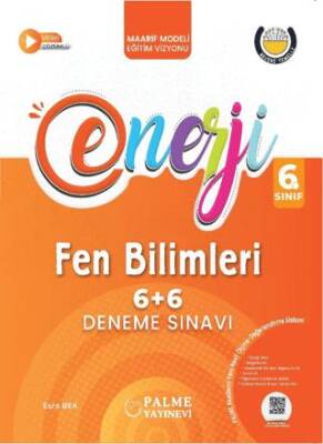 6. Sınıf Enerji 6+6 Fen Bilimleri Deneme Sınavı - 1