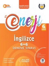 6. Sınıf Enerji 6+6 İngilizce Deneme Sınavı - Palme Yayınları