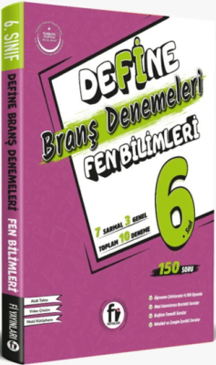 6. Sınıf Fen Bilimleri Define Branş Denemeleri - 1