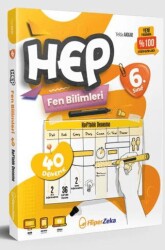 6. Sınıf Fen Bilimleri HEP 40 Deneme - Hiper Zeka Yayınları