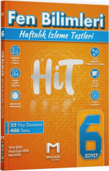 6. Sınıf Fen Bilimleri HİT 32 Deneme - Mozaik Yayınları