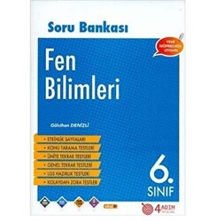 4 Adım Yayınları 6. Sınıf Fen Bilimleri Soru Bankası - 1