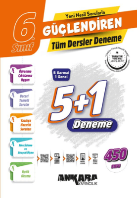6. Sınıf Güçlendiren Tüm Dersler Denemeler - 1