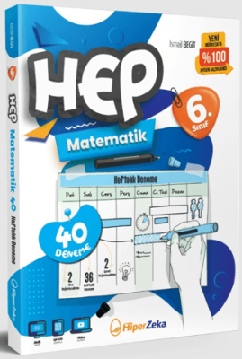 6. Sınıf Hep Matematik 40 Haftalık Deneme - 1