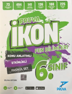 6. Sınıf İkon Fen Bilimleri Konu Anlatımlı Etkinlikli Fasikül Set - 1