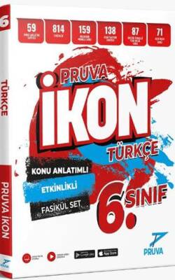 6. Sınıf İkon Türkçe Konu Anlatım Kitabı - 1