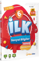 6. Sınıf İlk Sosyal Bilgiler Haftalık Soru Bankası - Hiper Zeka Yayınları