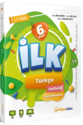 6. Sınıf İlk Türkçe Haftalık Soru Bankası - Hiper Zeka Yayınları